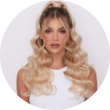 Half-Up Hair Set Clip-In Extensions