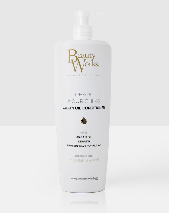 Beauty Works Salon Size Pearl Nourishing Argan Oil Conditioner 1 Litre