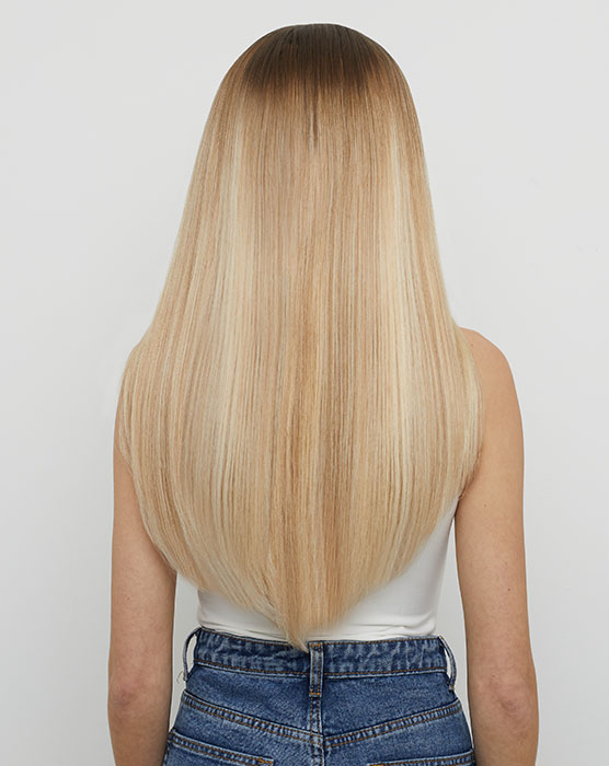 18" Gold Double Weft