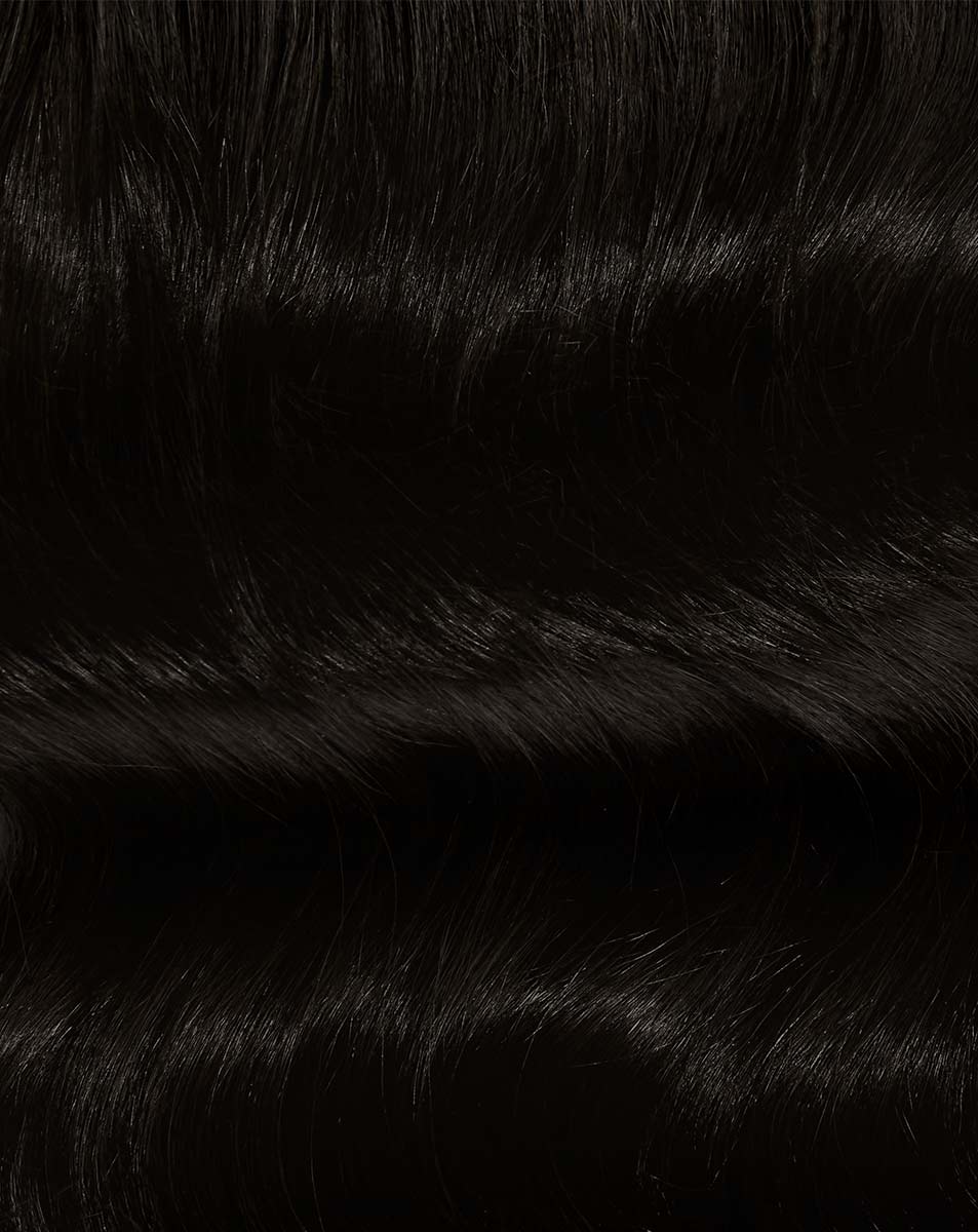 Beauty Works x Huda Barely There® Bangs Clip-In Mini Fringe - Natural Black