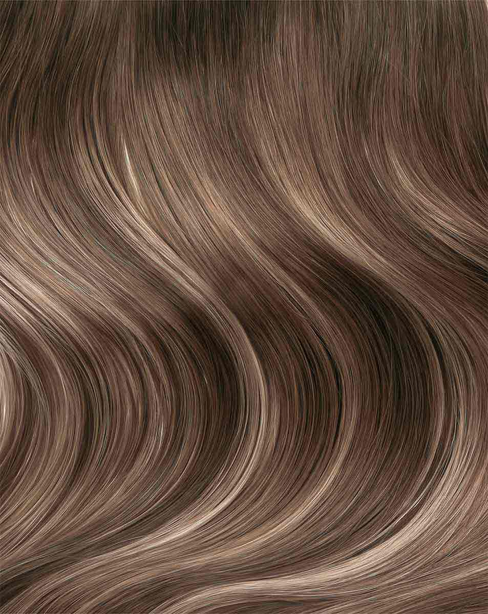20" XXS Weft Hair Extensions - Sorrento Bronde 