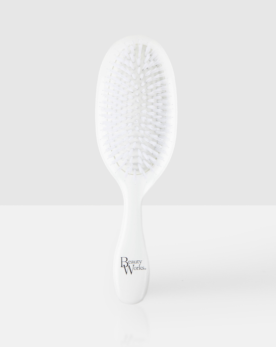 White Vegan Bristle Brush