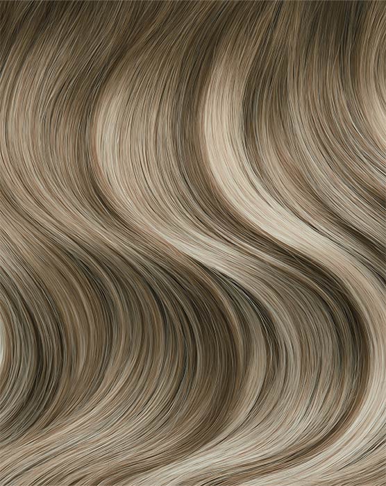 16" Gold Flat Track® Weft - Amalfi Blonde