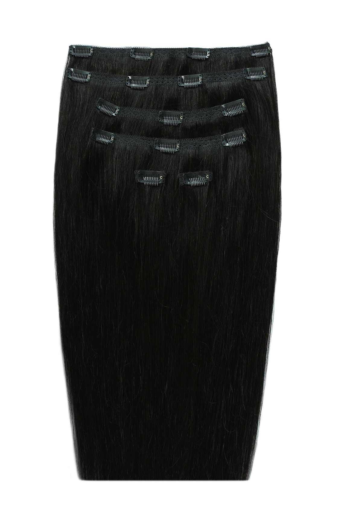 20" Double Hair Set - Jet Set Black 1