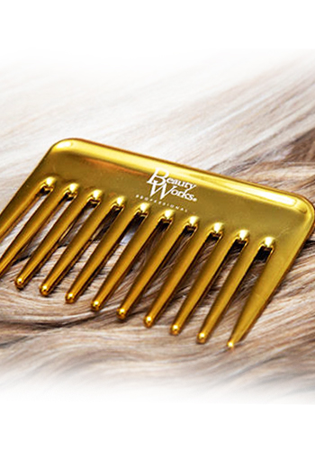 Beauty Works Gold Mini Comb GWP