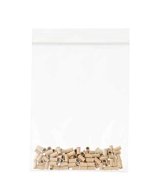 Copper Micro Rings Blonde 100 Pieces