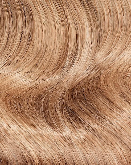 18" Double Hair Set Clip-In Extensions - Caramelized