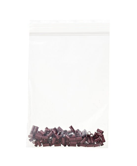 Copper Micro Rings Red 100 Pieces