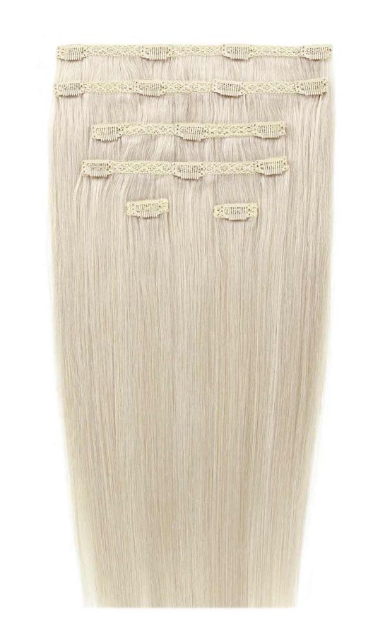 20" Double Hair Set - Pure Platinum 60A
