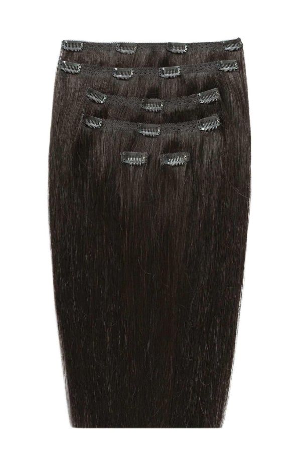 18" Double Hair Set - Raven 2