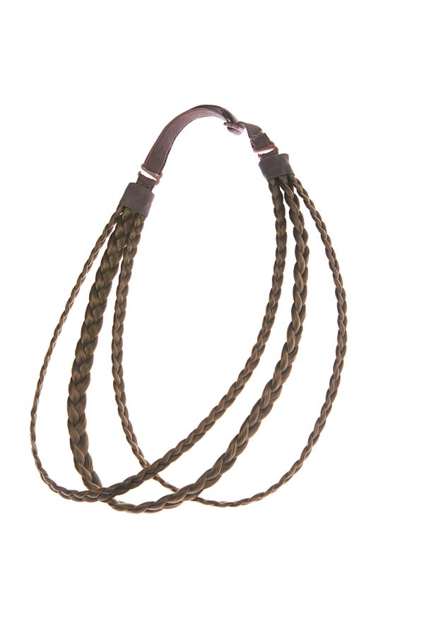 Festival Braid Head Band - Chocolate 4/6