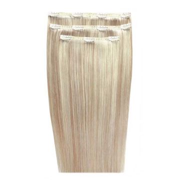 16" Deluxe Remy Instant Clip-In Hair Extensions - Bohemian Blonde