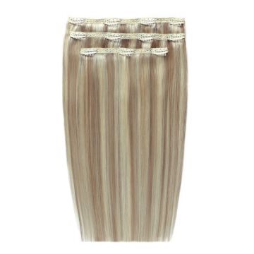 16" Deluxe Remy Instant Clip-In Hair Extensions - Champagne Blonde