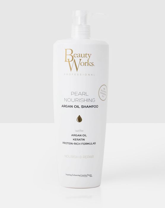 Salon Size Pearl Nourishing Argan Oil Shampoo 1 Litre (Sulphate Free)