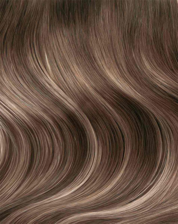 Custom Clip-In Fringe Topper - Sorrento Bronde
