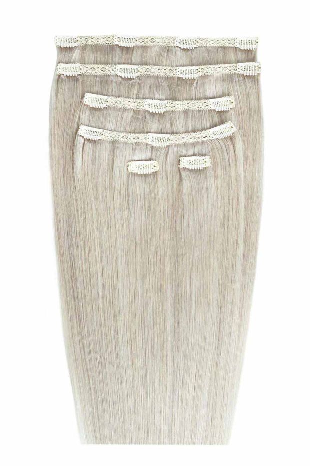 20" Double Hair Set - Silver