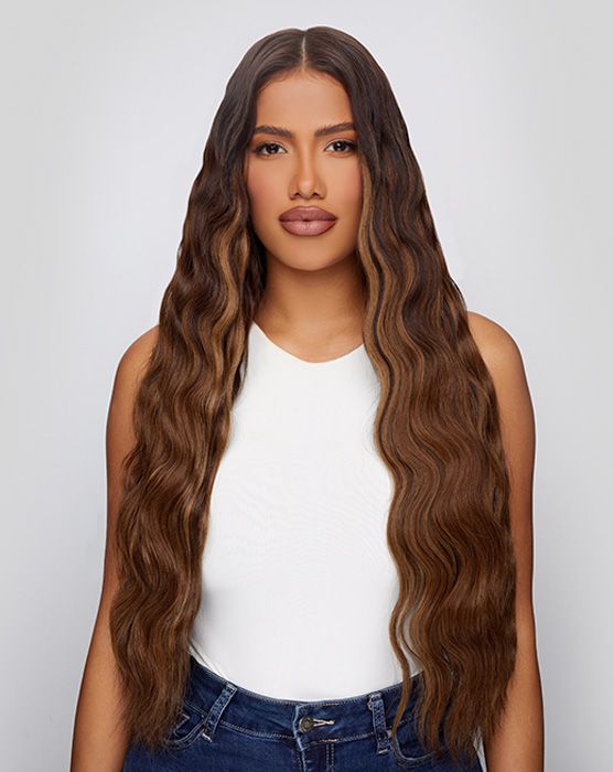 24" Gold Flat Track® Weft