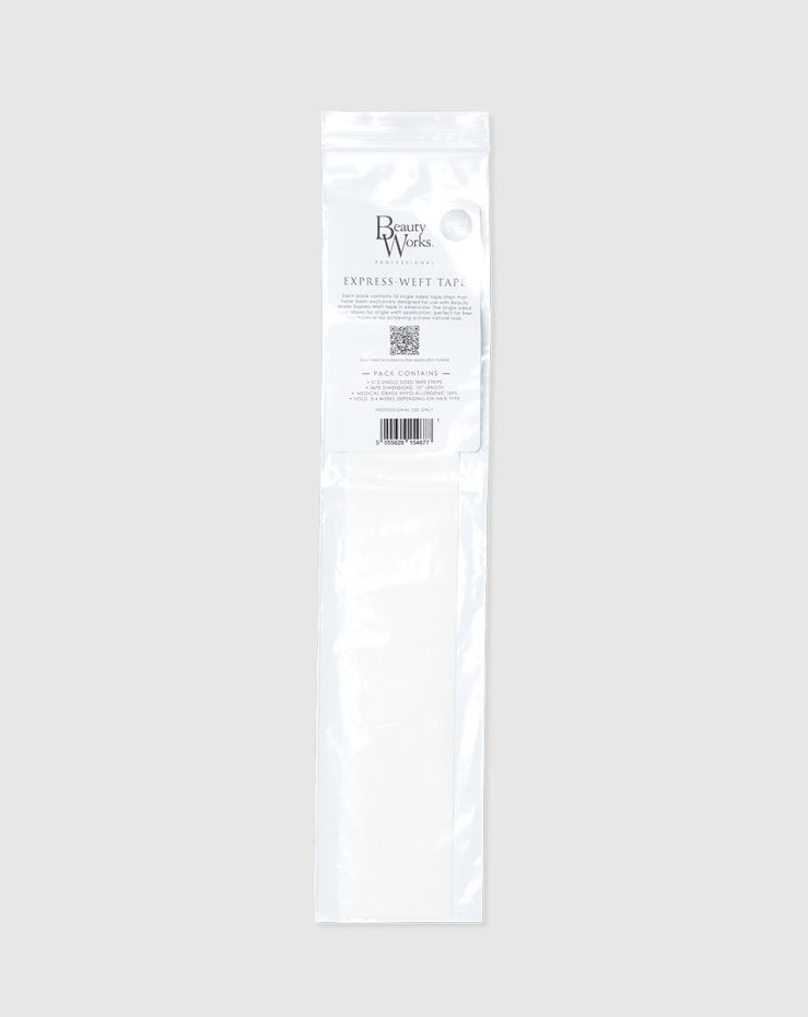 Super Hold Single-Sided Express-Weft Tape Strips - 12 Pack