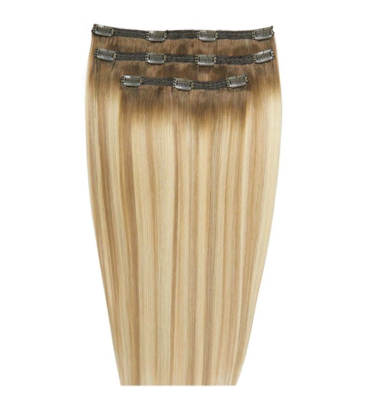 16" Deluxe Remy Instant Clip-In Hair Extensions - Sunset Boulevard