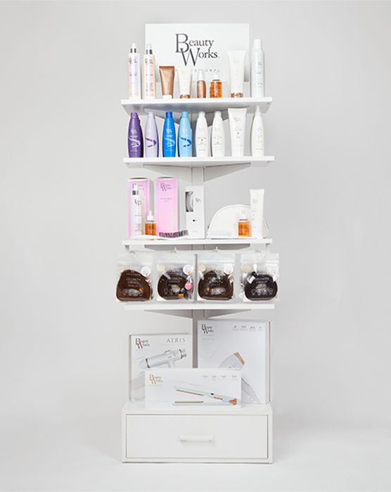 Beauty Works Salon Retail Display Stand