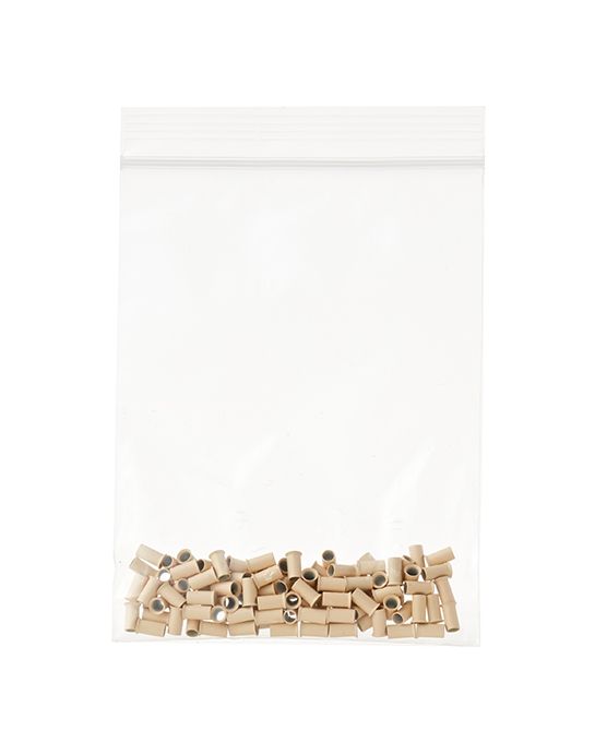 Copper Micro Rings Blonde 100 Pieces