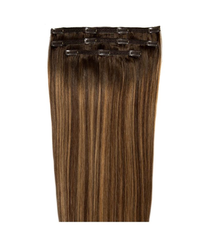 16" Deluxe Remy Instant Clip-In Hair Extensions - Brond'mbre
