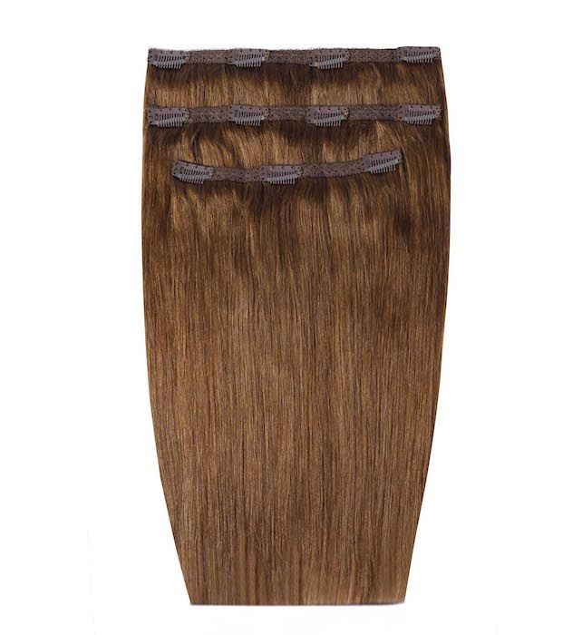 16" Deluxe Remy Instant Clip-In Hair Extensions - Caramel
