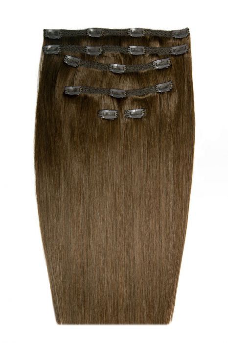 20" Double Hair Set Clip-In Extensions - Brazilia