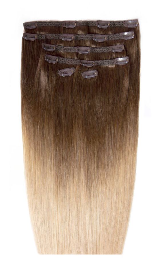 18" Double Hair Set #High Contrast Warm