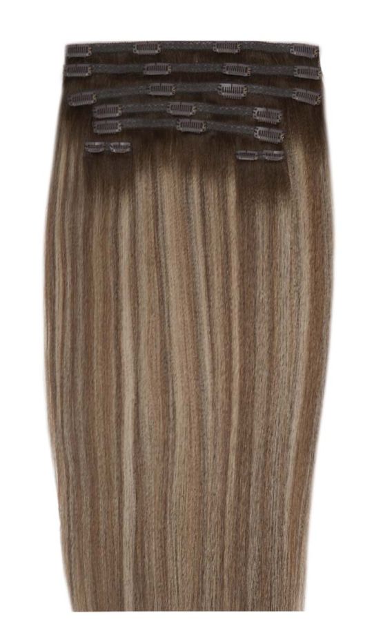 26" Double Hair Set Clip-In Extensions - Melrose