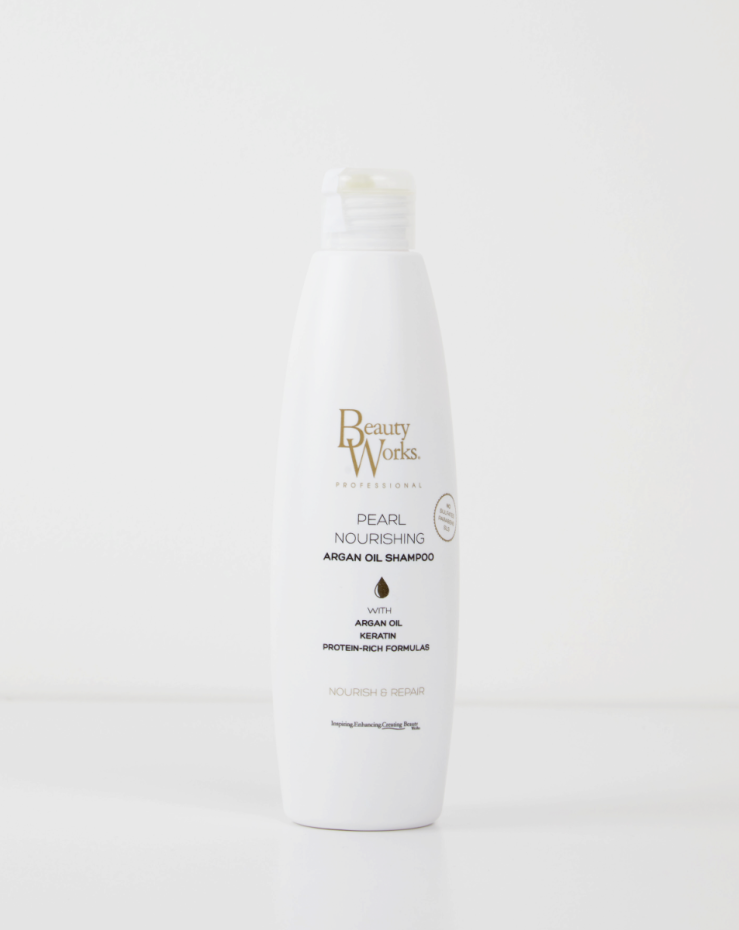 Beauty Works Pearl Nourishing Argan Oil Shampoo (Sulfate Free)
