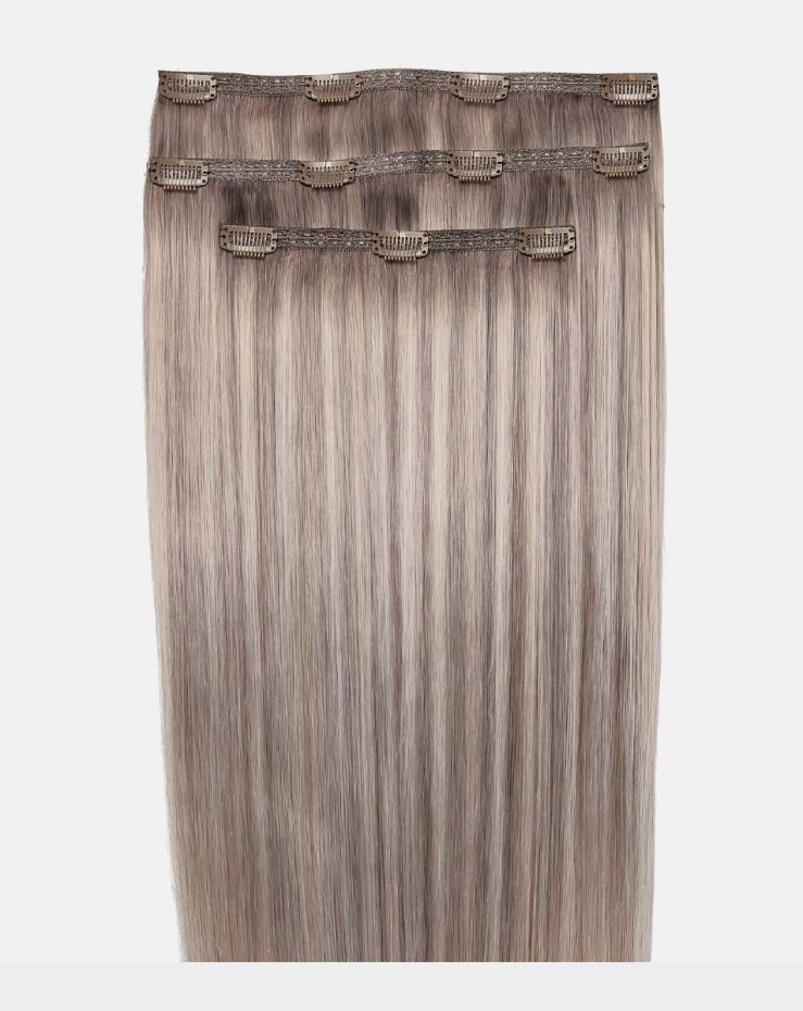 16" Deluxe Remy Instant Clip-In Hair Extensions - Swiss Blonde