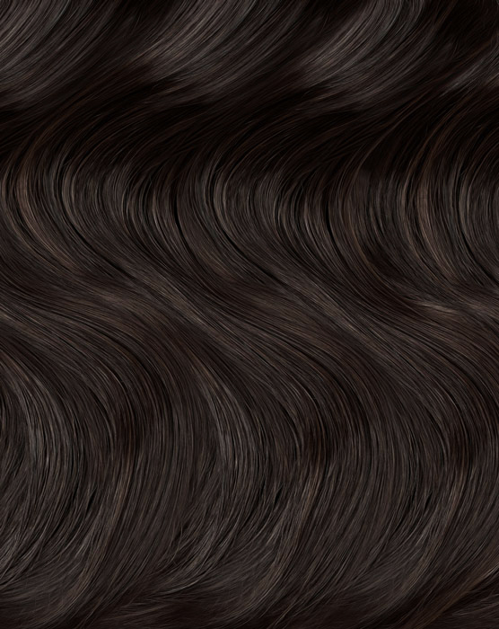 20" Gold Double Weft - Dark Chocolate