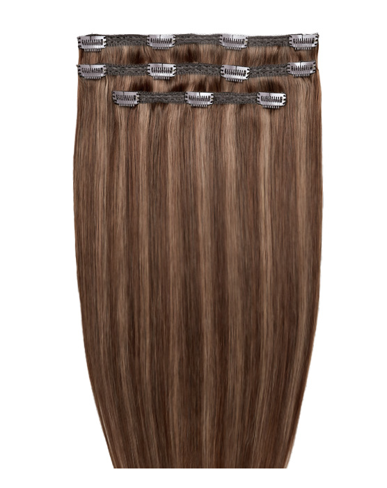 18" Deluxe Remy Instant Clip-In Hair Extensions - Honeycomb
