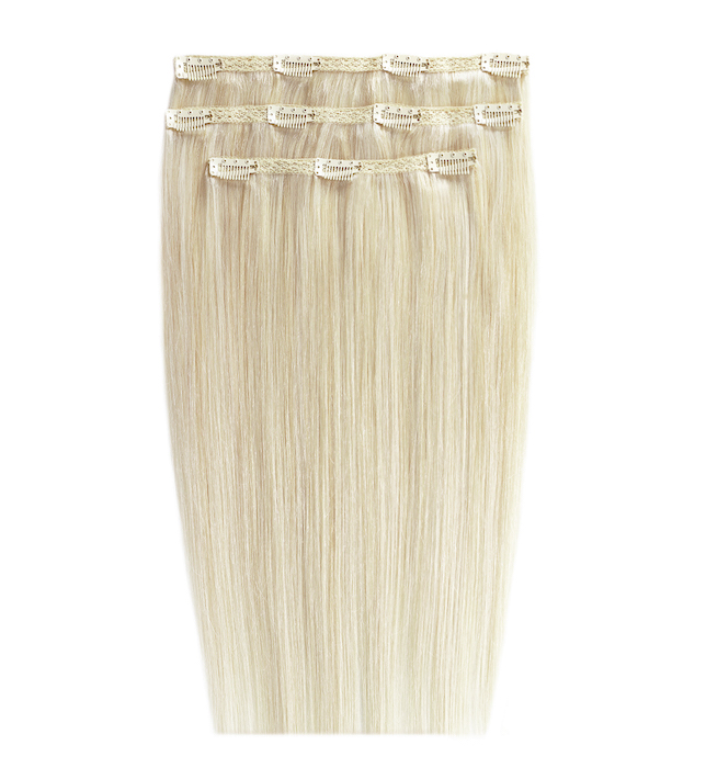 18" Deluxe Remy Instant Clip-In Hair Extensions - Vintage Blonde