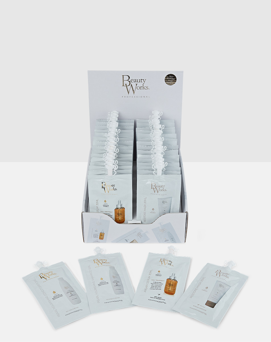 Beauty Works Salon Sachet Box - Pearl Nourishing