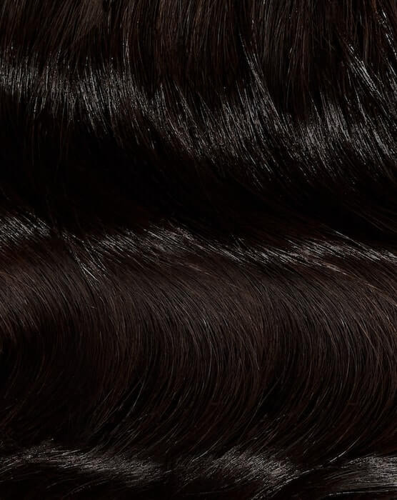 20" Double Hair Set Clip-In Extensions - Ebony