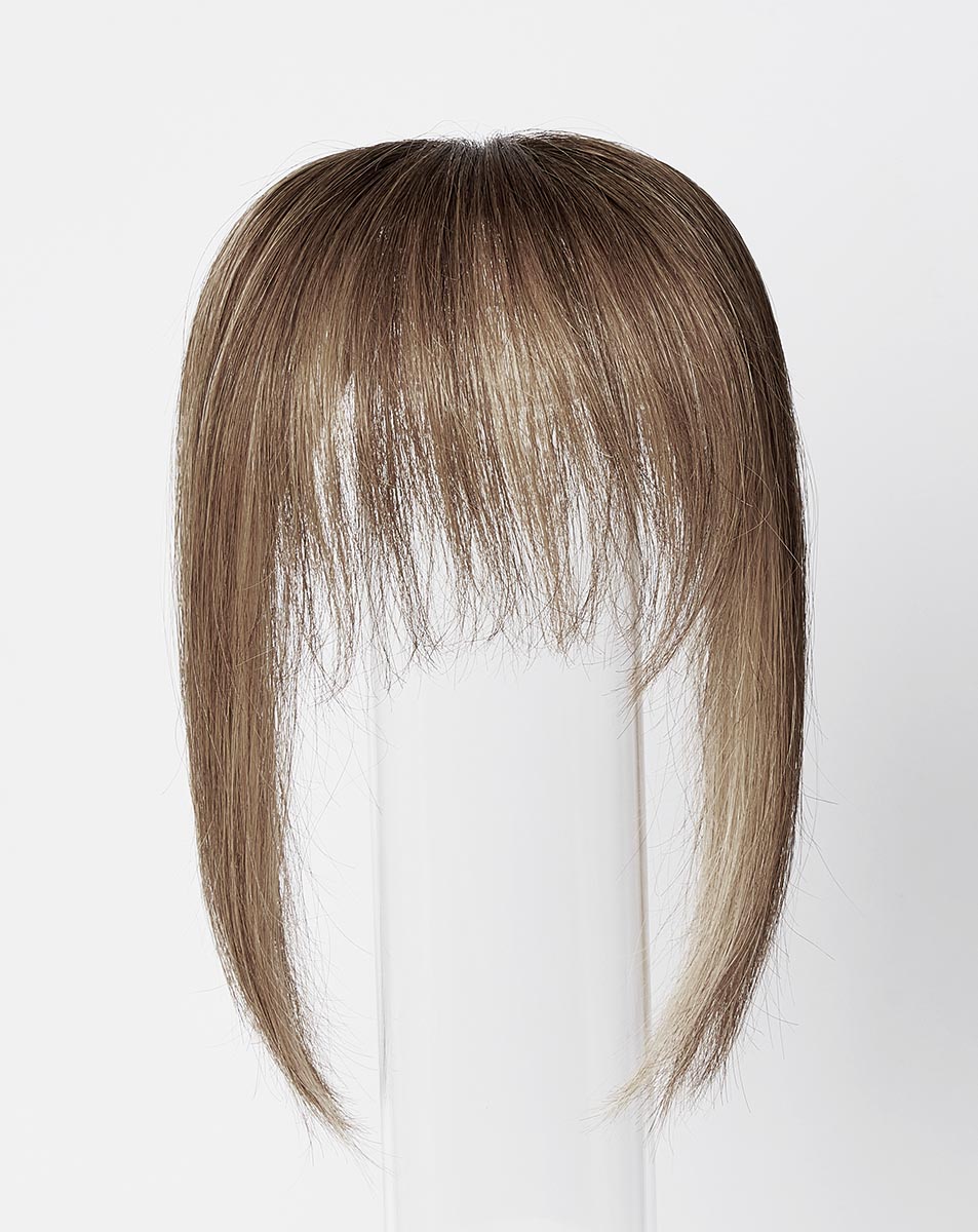 Beauty Works x Huda Barely There® Bangs Clip-In Mini Fringe - Brond'mbre