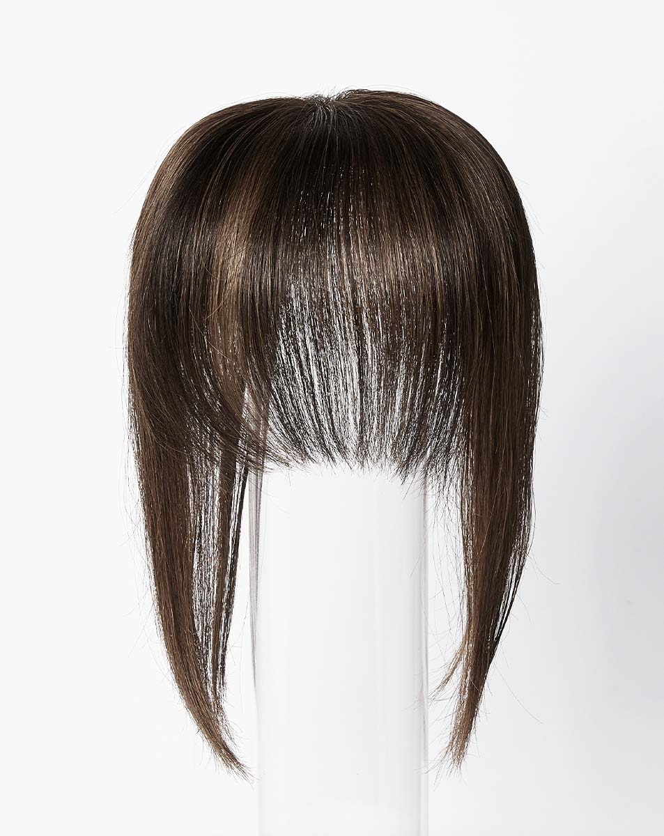 Beauty Works x Huda Barely There® Bangs Clip-In Mini Fringe - Espresso Brown