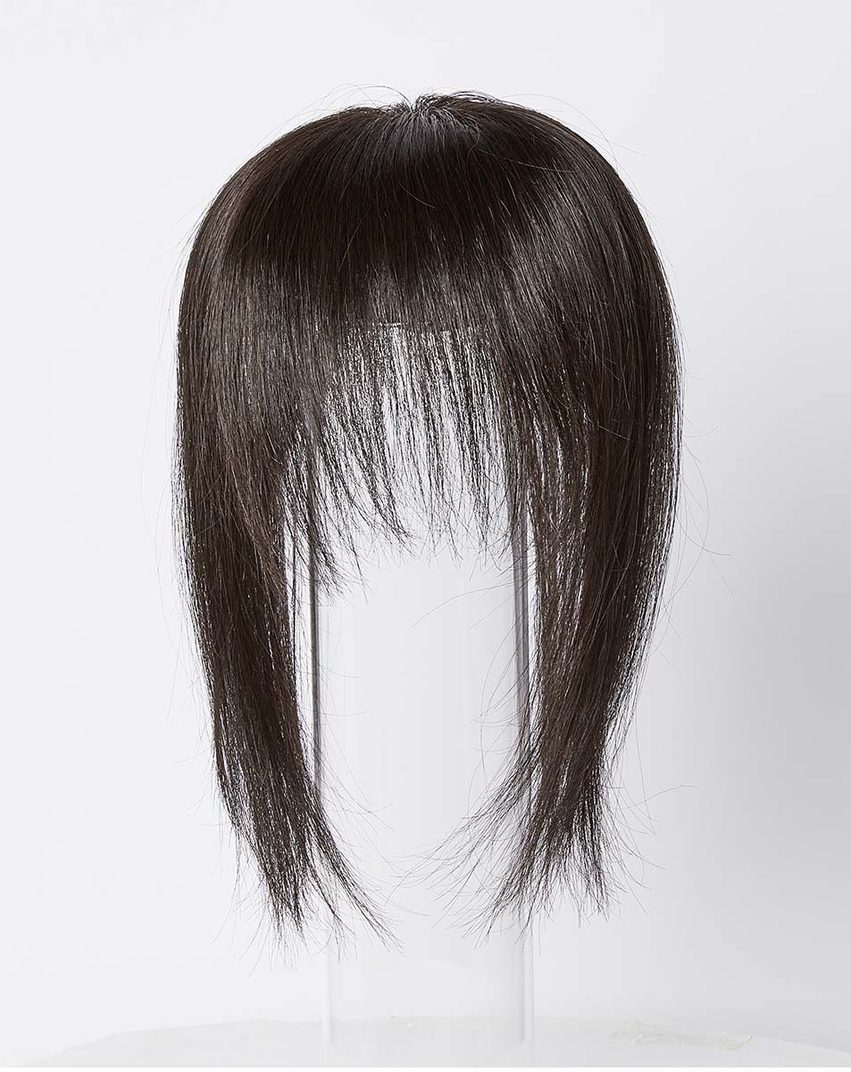 Beauty Works x Huda Barely There® Bangs Clip-In Mini Fringe - Natural Black
