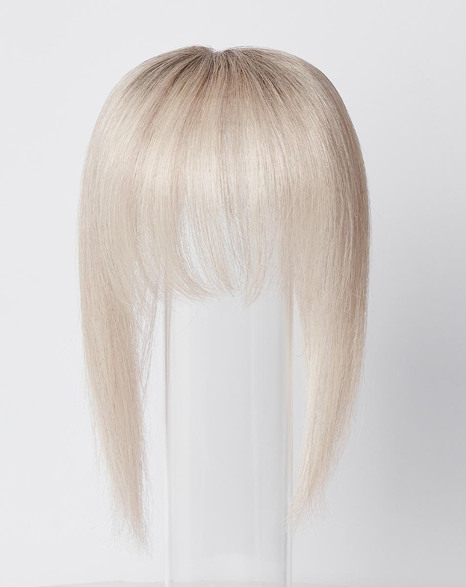 Beauty Works x Huda Barely There® Bangs Clip-In Mini Fringe - Scandinavian Blonde