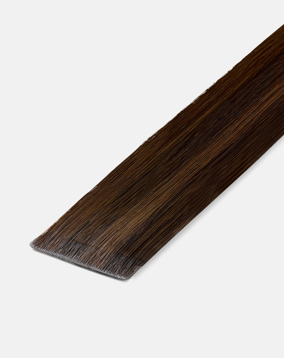 16" Invisi® Tape Extensions - Dark Chocolate