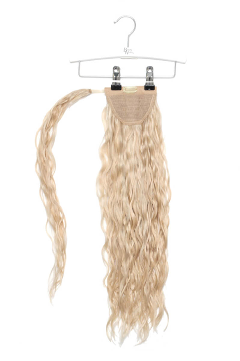 20" Invisi®-Ponytail Beach Wave - LA Blonde