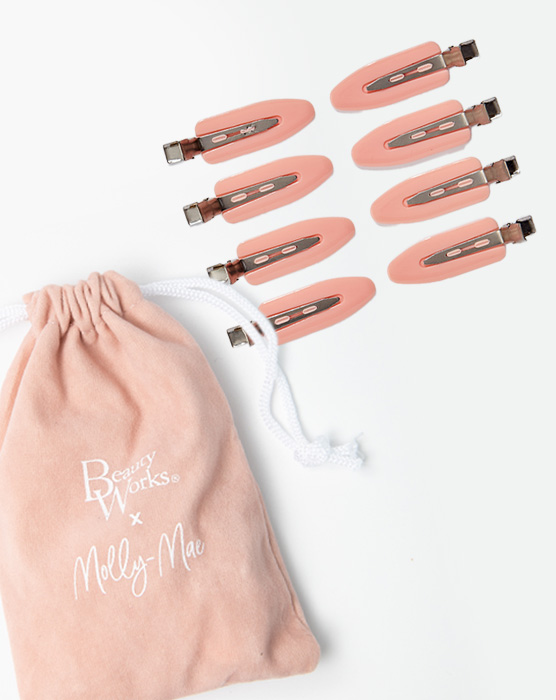 Beauty Works x Molly-Mae Waver Clips Pack of 8