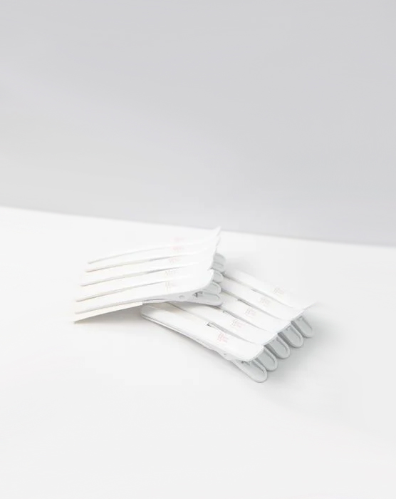 Beauty Works x Molly-Mae Curl Kit White Clips Pack of 10