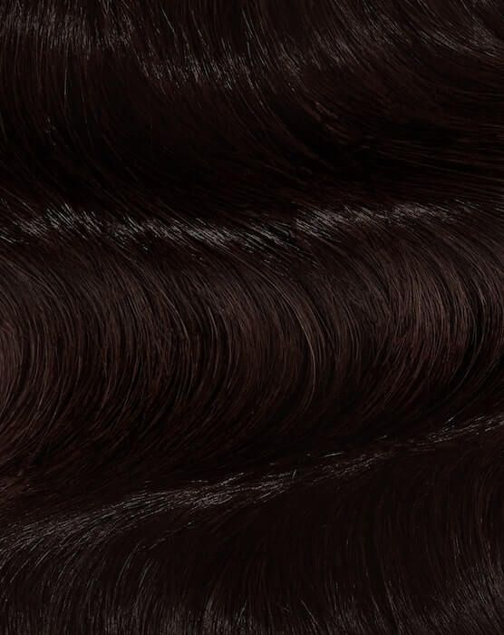 22" Half-Up Hair Set Clip-In Extensions - Raven