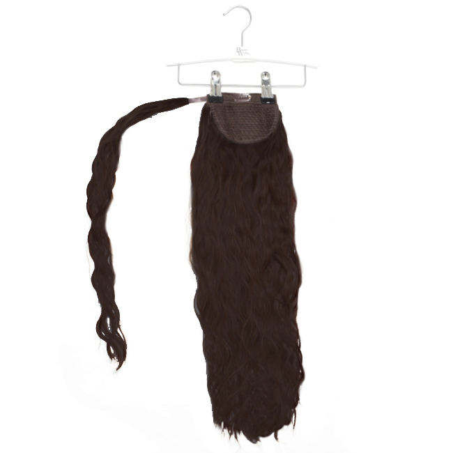 20" Invisi®-Ponytail Beach Wave - Raven