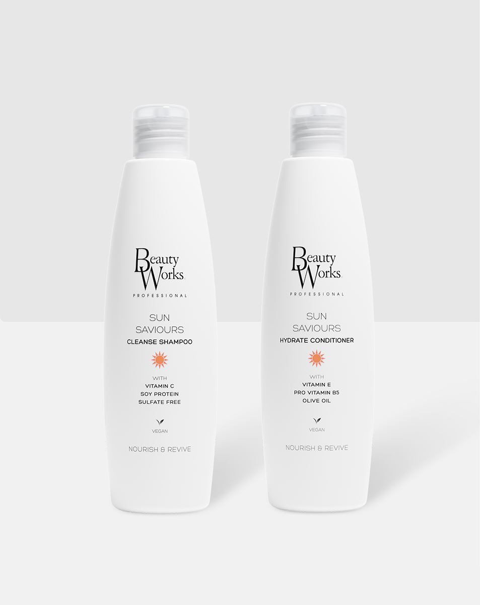 Beauty Works Sun Saviours Shampoo and Conditioner Duo 250ml