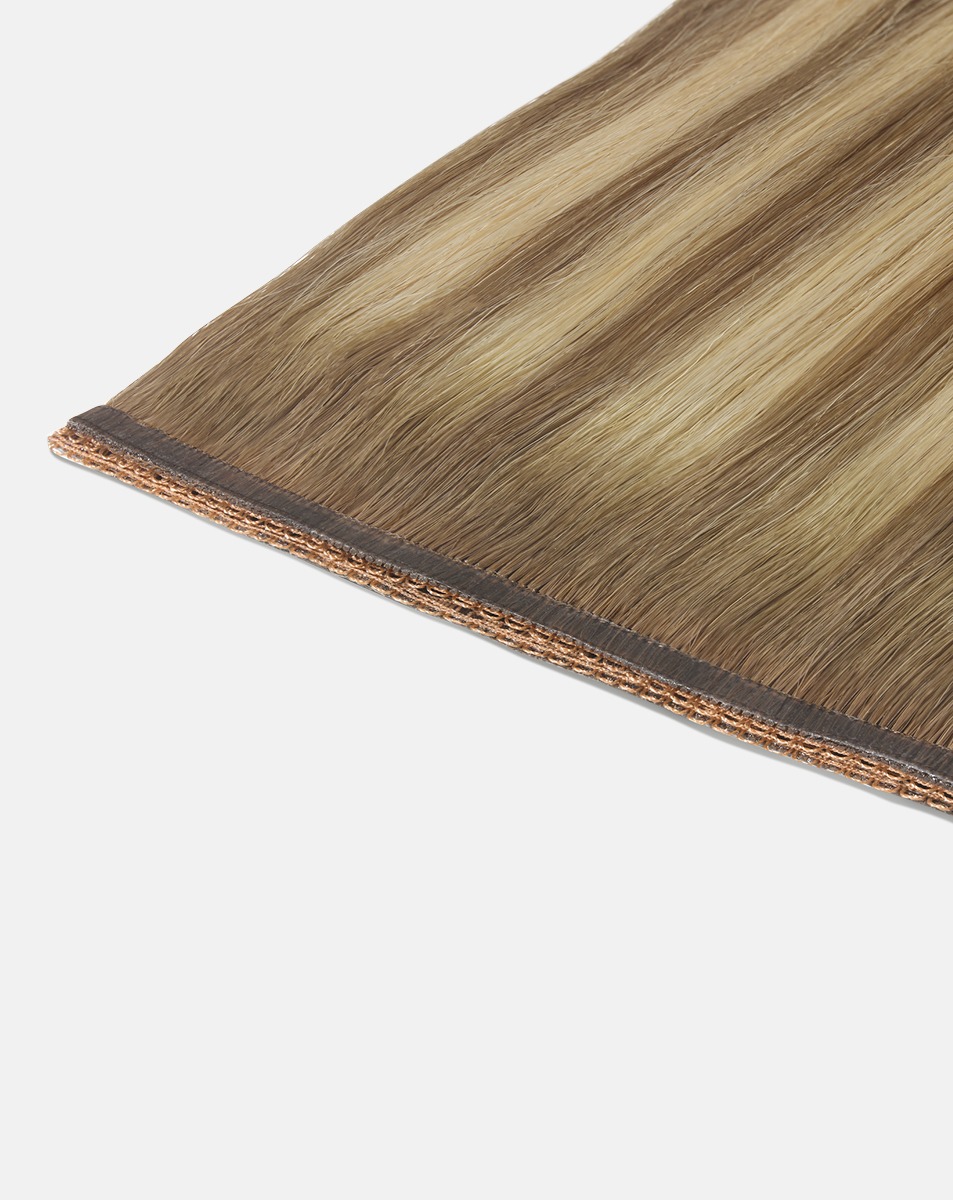 16" Gold Flat Track® Weft - Sunkissed Bronde