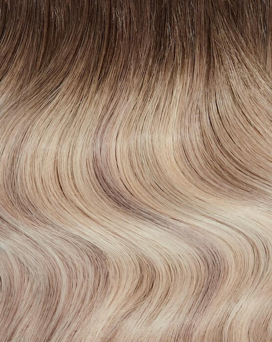 18" Double Hair Set Clip-In Extensions - Sunset Boulevard